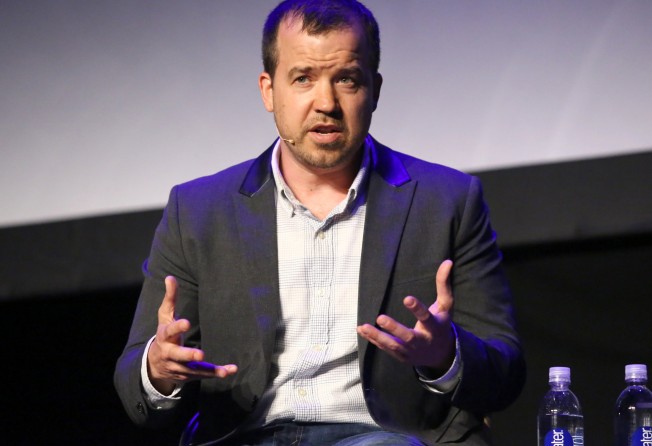 Jonathan Gottschall speaks at the 2015 Tribeca Film Festival in New York. Photo: Getty Images