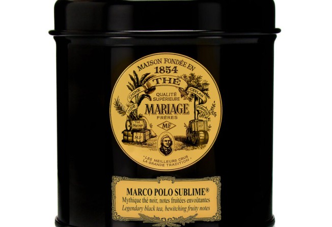 Mariage Frères Marco Polo Sublime tea. Photo: Mariage Frères