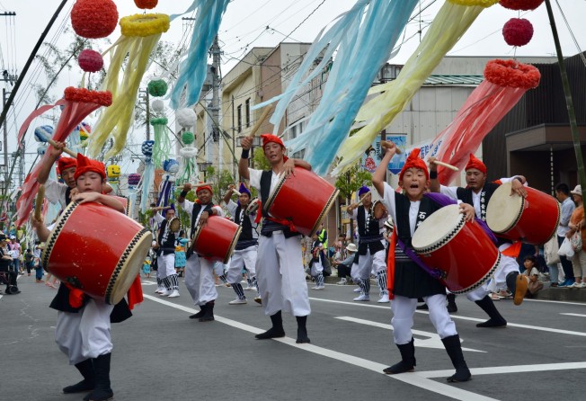 A parade in Ishinomaki City in Miyagi prefecture. Photo: Robin Takashi Lewis