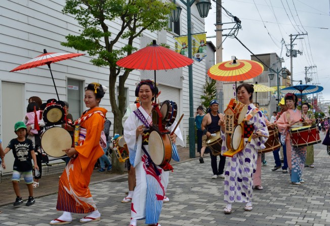Traditional culture is in evidence along the trail, including in Ishinomaki City in Miyagi prefecture. Photo: Robin Takashi Lewis