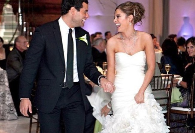 Molly Malaney wore a Monique Lhuillier gown when she tied the knot with Jason Mesnick in 2010. Photo: @mollymesnick/Instagram