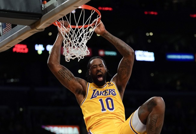 Los Angeles Lakers centre DeAndre Jordan went vegan in 2018. Photo: AP Photo