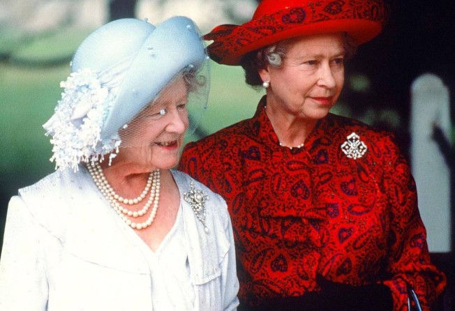 The queen mother with her daughter Queen Elizabeth. Photo: @yesqueensandconsorts/Instagram