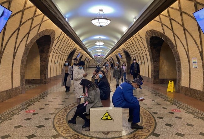 Almaty’s metro opened in 2011, 23 years after the Soviets started construction. Photo: Megan Eaves