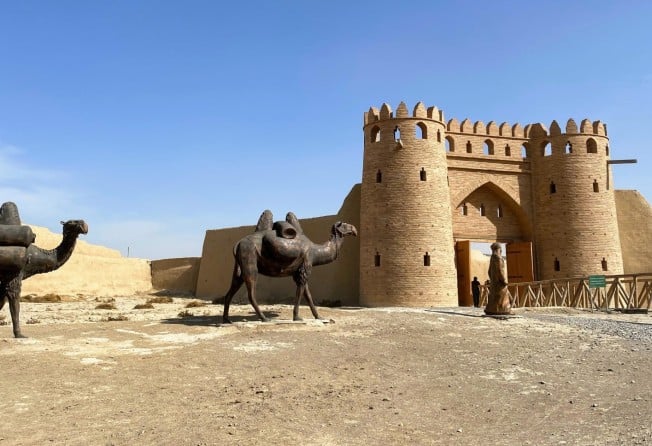 The entrance to the ancient city of Otrar, once one of the busiest cities on the Silk Road. Photo: Megan Eaves