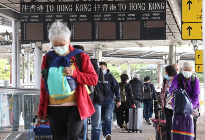 Hong Kong’s focus is on a full reopening of the border with mainland China. Photo: K. Y. Cheng