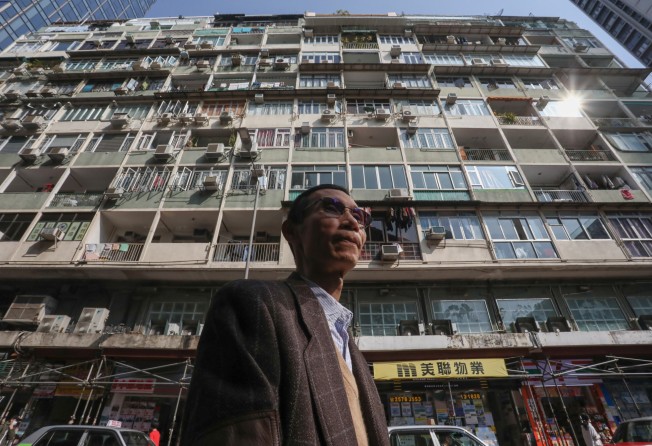 Edwin Lau Che-feng, founder of The Green Earth conservation group, in Tin Hau, Hong Kong. Photo: Jonathan Wong