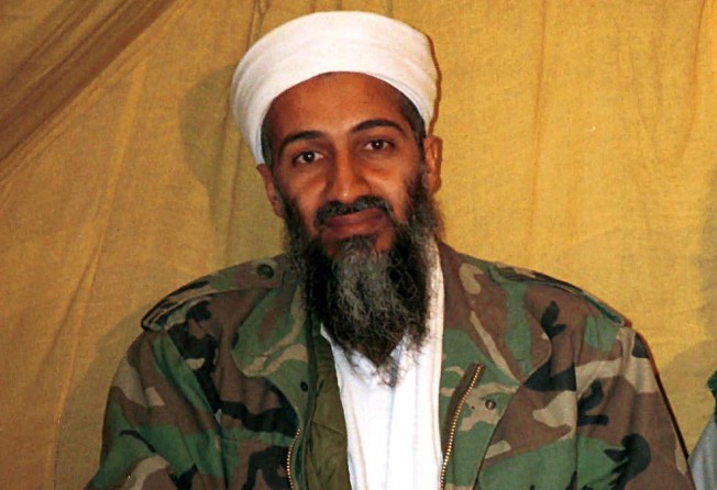 Al-Qaeda leader Osama bin Laden in Afghanistan. Photo: AP