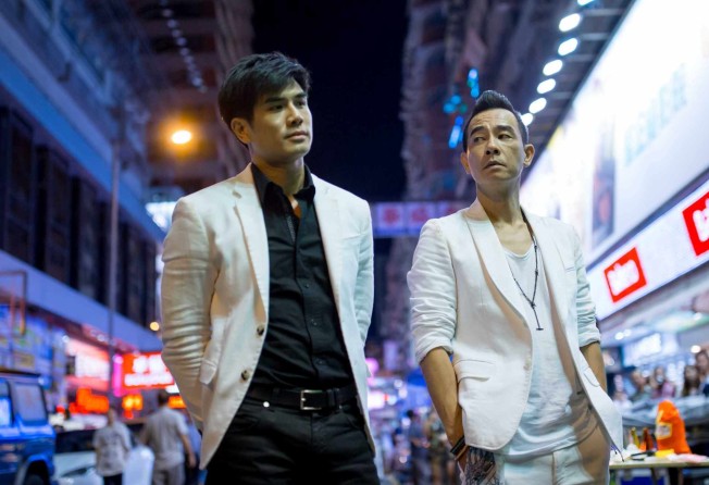 Philip Ng Wan-lung (left) and Jordan Chan in 2017 film Colour of the Game. Photo: Hong Kong Star Dynasty