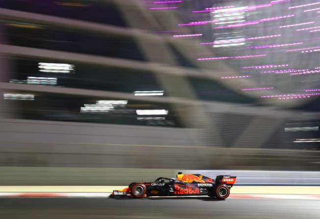 Max Verstappen in action during qualifying for the Abu Dhabi Grand Prix. Photo: Reuters