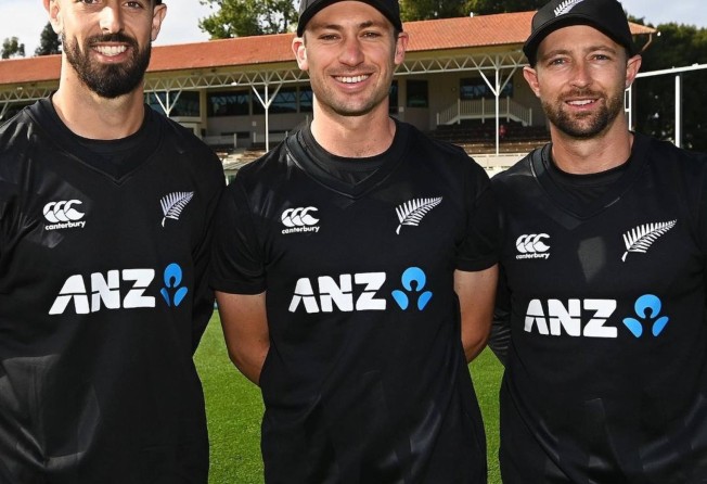 The New Zealand national team are known as the Black Caps – no prizes for guessing why. Photo: @willyoung12/Instagram