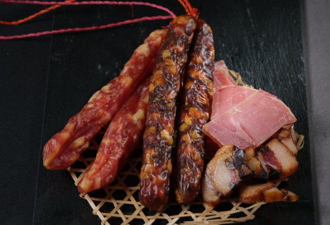 An assortment of varieties of lap cheong, a traditional form of Chinese dried sausage. Photo: Alex Chan