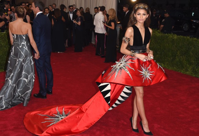 Zendaya at the China: Through The Looking Glass Costume Institute Benefit Gala in New York City. Photo: FilmMagic