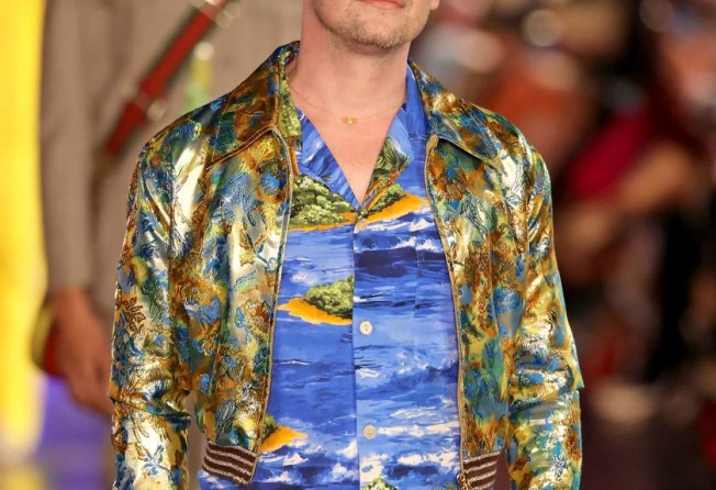 Macaulay Culkin walks the runway for Gucci Love Parade on November 2. Photo: Getty Images/AFP 