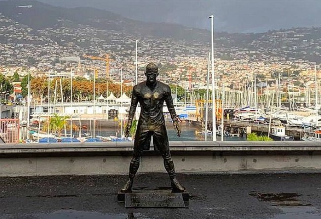 Ronaldo is everywhere you look on the island of Madeira – and you might even catch a glimpse of the man himself once in a while. Photo: @museucr7funchal/Instagram