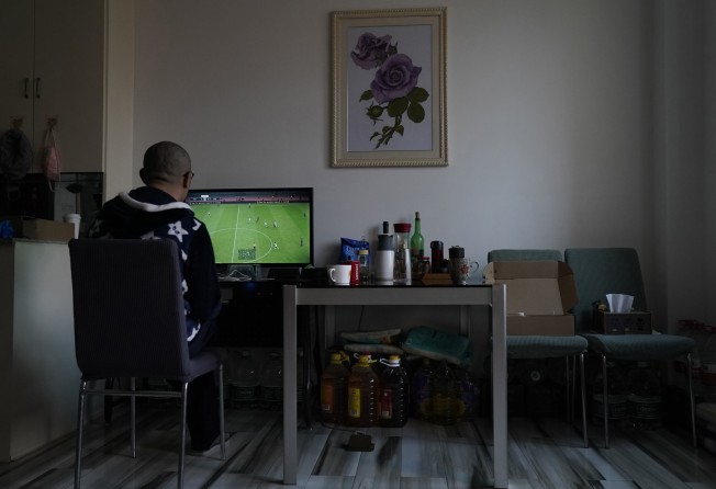 Wuhan resident Zhu Tao plays a video game at his home on October 21, 2020. Gaming boomed during the pandemic in China, which accounted for an estimated quarter of Steam’s global revenue last year. Photo: AP