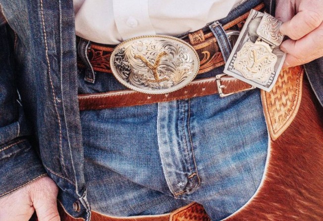 Belt buckles feature prominently in Yellowstone.