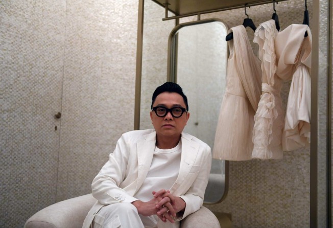 Nguyen Cong Tri at his fashion boutique store in Ho Chi Minh City. Photo: AFP