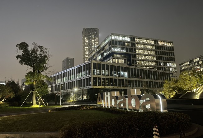 The lights at Viya’s company were still on two days after her tax scandal broke. Photo: SCMP/Tracy Qu