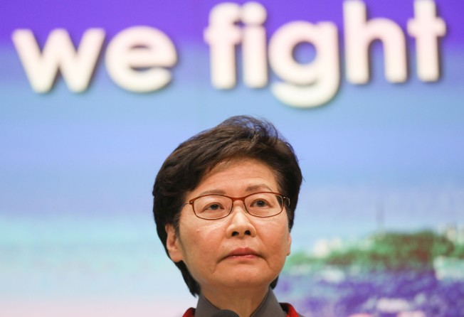 City leader Carrie Lam announced the new measures on Wednesday. Photo: Yik Yeung-man