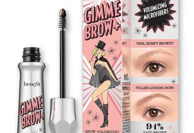 Benefit Cosmetics – Gimme Brow+ Tinted Volumising Eyebrow Gel.
