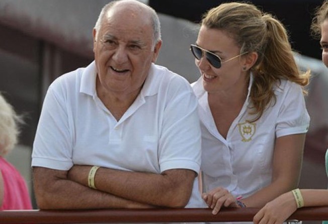 Zara founder Amancio Ortega with his daughter Marta Ortega Pérez. Photo: @amancioortegagaona/Instagram