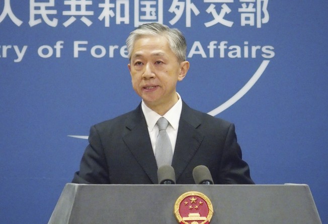 Chinese Foreign Ministry spokesman Wang Wenbin called the US Justice Department’s China Initiative “a tool for anti-Chinese forces in the US”. Photo: Kyodo