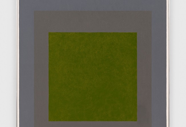 Study for Homage to the Square (1967) by Josef Albers. Photo: courtesy The Josef and Anni Albers Foundation and David Zwirner