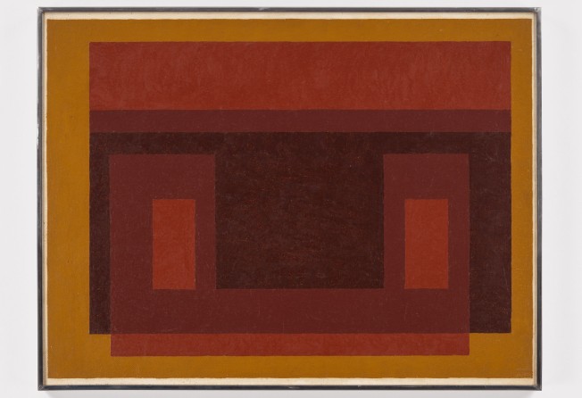 Cordovan Façade (1957-1965 by Josef Albers. Photo: courtesy the Josef and Anni Albers Foundation and David Zwirner