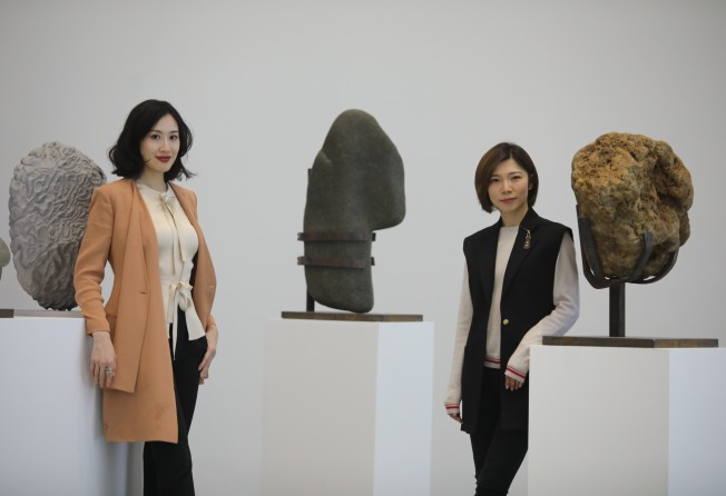 Zhang and Wang at Today Art Museum. Photo: Simon Song
