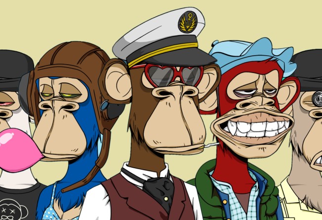 Bored Apes Yacht Club, a US-based project, features a collection of cartoon primates. Source: Handout.