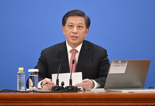 Zhang Yesui, spokesman for the National People’s Congress. Photo: Xinhua
