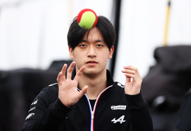 Zhou Guanyu will make his F1 debut in Bahrain this weekend. Photo: Getty Images