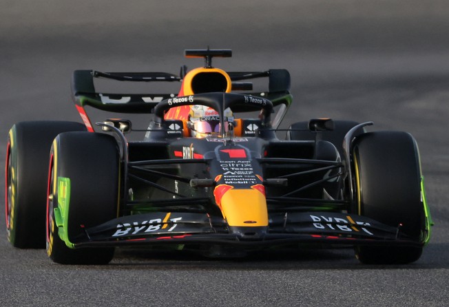 Red Bull’s Dutch Max Verstappen during the third day of F1 preseason testing in Bahrain. Photo: AFP