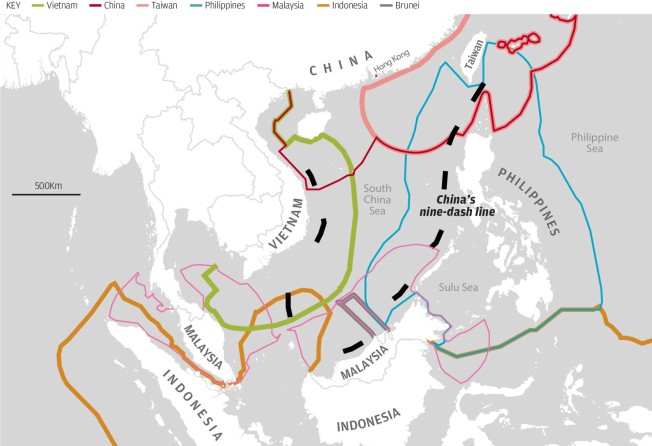 China’s claims in the South China Sea are contested by a number of other countries. Graphic: SCMP
