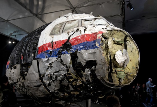 The wreckage of Malaysia Airlines Flight MH17. Dutch and Australian governments launched a legal case against Russia to hold it accountable for its alleged role in the downing of the plane. Photo: AP