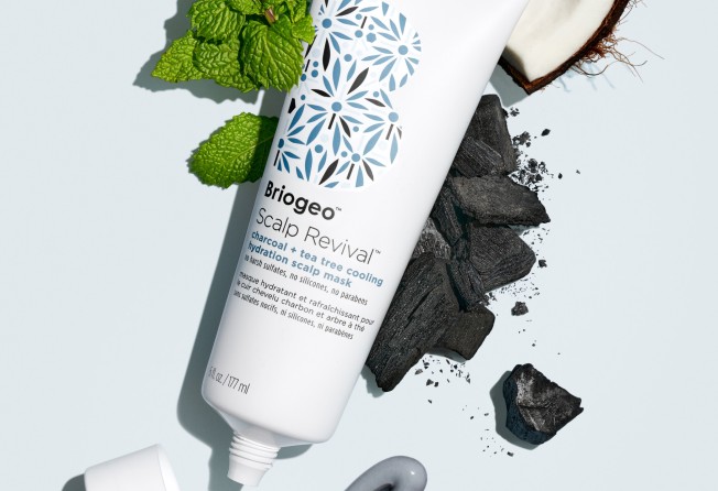 Scalp Revival Charcoal + Tea Tree Cooling Hydration Mask, available at Sephora.