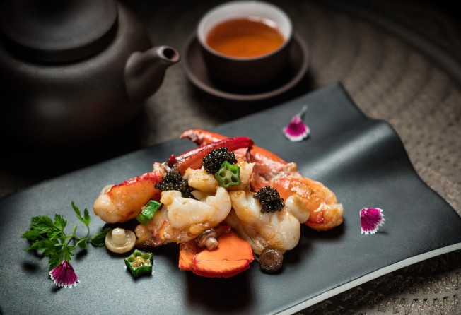 Stir-fried lobster with caviar from Pearl Dragon. Photo: Handout