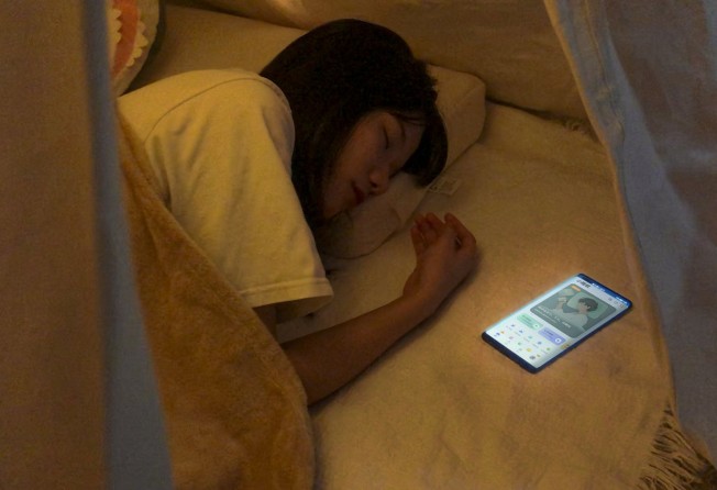 The CoSleep app is designed to help correct sleeping disorders. Photo: Handout