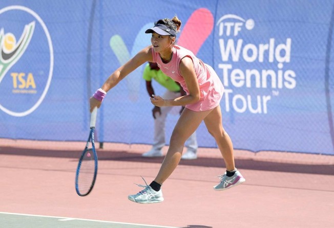 Cody Wong is currently playing in South Africa to prepare herself for the 2022 Asian Games in Hangzhou. Photo: Hong Kong Tennis Association