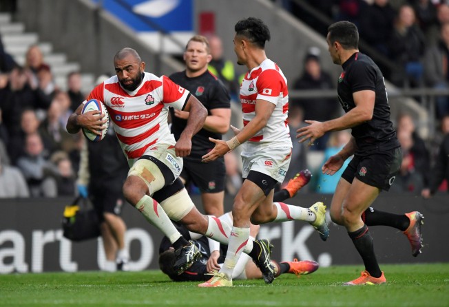 The 2023 World Cup will include a meeting with England, who Japan lost to at Twickenham in 2018 after leading at half-time. Photo: Reuters