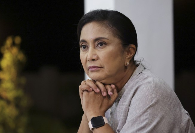 Leni Robredo urged her supporters to ‘listen’ to the voice of the people. Photo: Office of the Vice President via AP