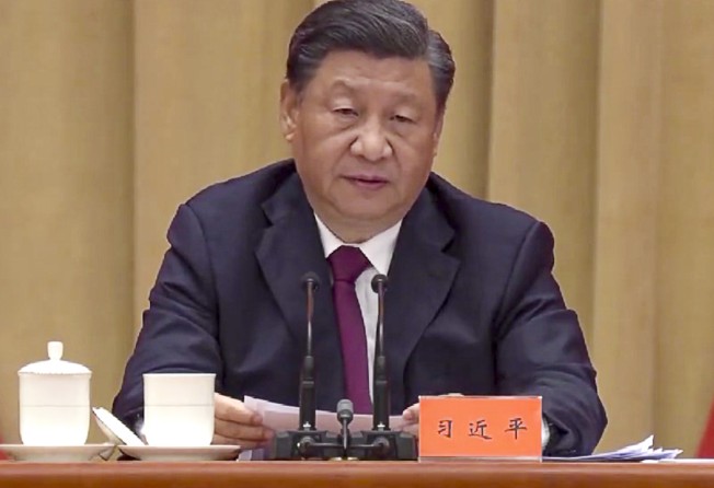 President Xi Jinping said youth league members should “actively seek political progress”. Photo: CCTV