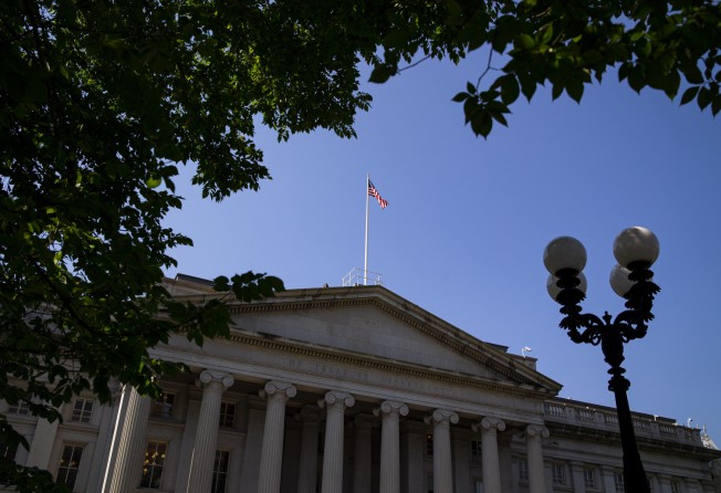 The US Treasury Department in Washington. Although the dollar is commonly seen as an “exorbitant privilege”, Americans have borne a high cost for allowing their currency to serve as a global utility. Photo: Bloomberg