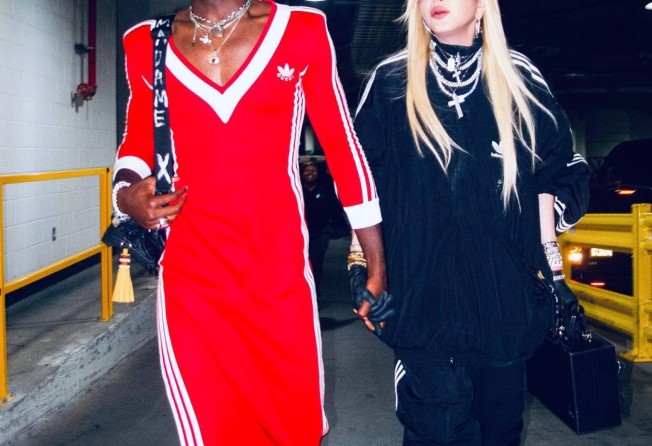 The mother and son duo, David Banda and Madonna, steals the spotlight in their matching “past-and-present” moment. Photo: @madonna/Instagram
