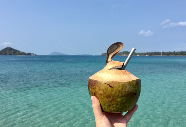 Drink tender coconut water, including the coconut flesh, to relieve itchy skin. Photo: Shutterstock