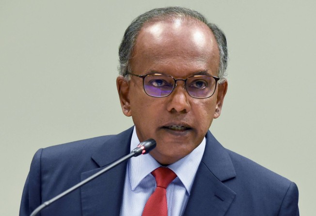 Law and Home Affairs Minister K. Shanmugam said in March that many LGBT people in Singapore felt their negative experiences weren’t being recognised. Photo: AFP