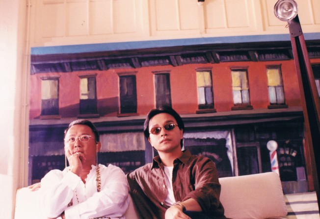Eric Tsang (left) and Leslie Cheung in a still from He’s a Woman, She’s a Man, the 1994 film directed by Peter Chan.