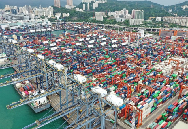 Kwai Chung Container Terminal in Hong Kong. Photo: Winson Wong
