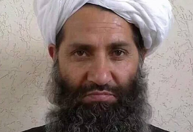 The Taliban’s supreme leader and spiritual chief Haibatullah Akhundzada. Photo: Afghan Taliban / AFP